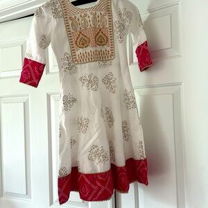 Salwar kameez for kids.